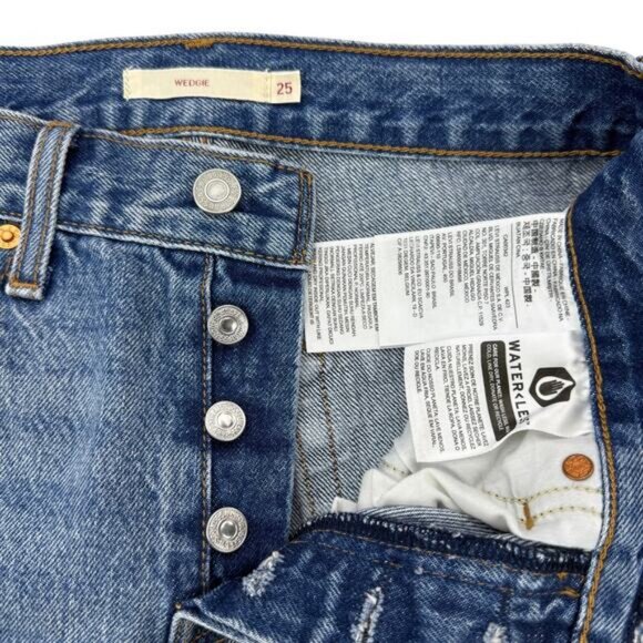 Levi's Wedgie Icon Fit in Shut Up Size 25 - Picture 6 of 9